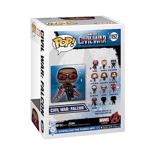 Funko pop store falcon civil war