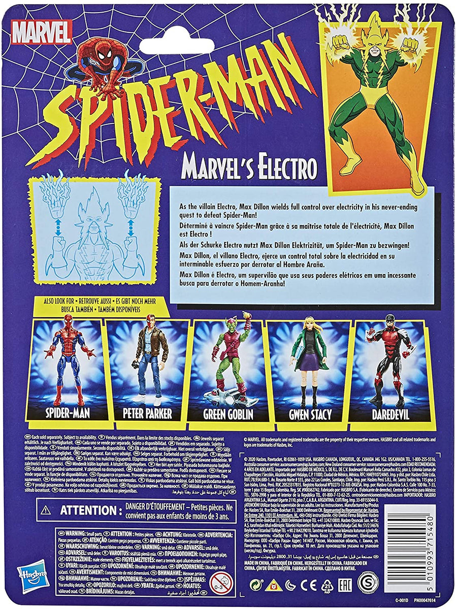 Spider-Man Retro Marvel Legends 6 Green Goblin Figure Video