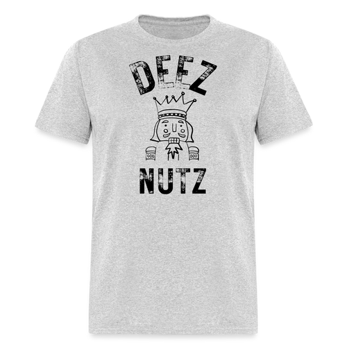 DEEZ NUTS T-Shirt - heather gray