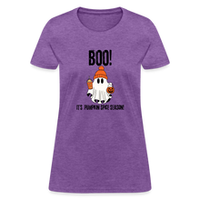 Pumpkin Spice Season Women's T-Shirt | BOO! - purple heather