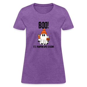 Pumpkin Spice Season Women's T-Shirt | BOO! - purple heather