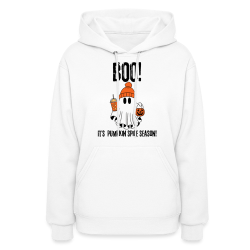 Pumpkin Spice Season Women's Hoodie | BOO! - white