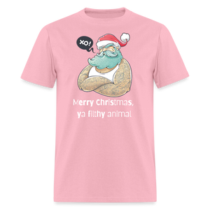 Merry Christmas Classic T-Shirt - pink