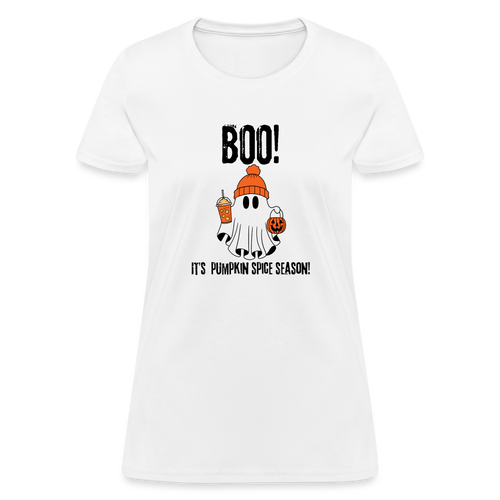 Pumpkin Spice Season Women's T-Shirt | BOO! - white