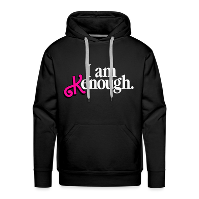 'I am Kenough' Black Hoodie - black