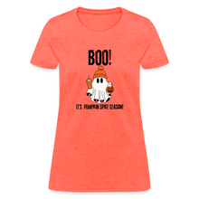 Pumpkin Spice Season Women's T-Shirt | BOO! - heather coral