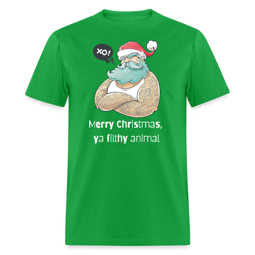 Merry Christmas Classic T-Shirt - bright green