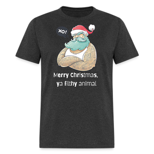 Merry Christmas Classic T-Shirt - heather black