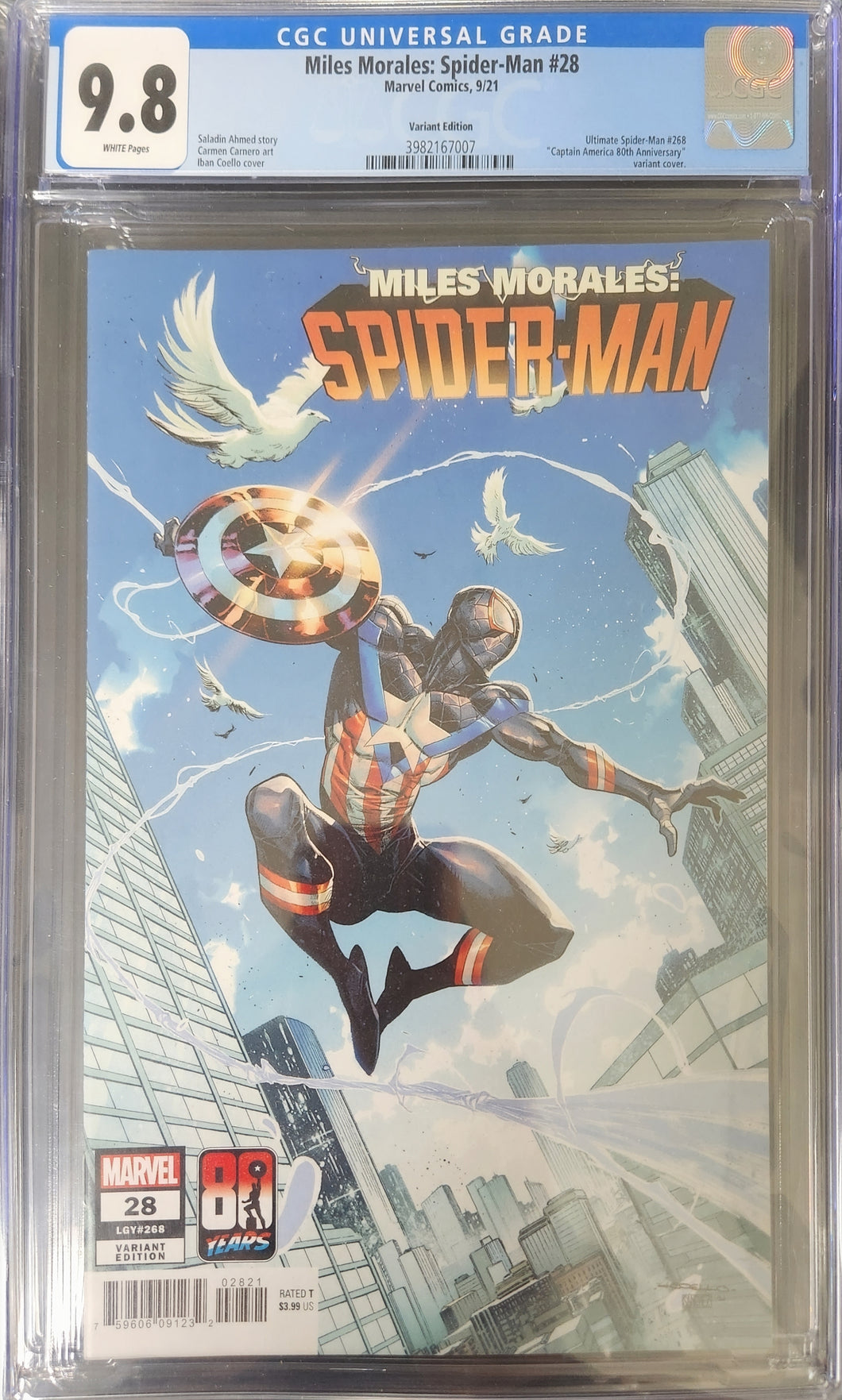 Miles Morales: Spider-Man #28 Variant Edition CGC 9.8