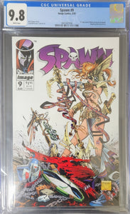 Spawn (1993 Image) #9 Todd McFarlane CGC 9.8