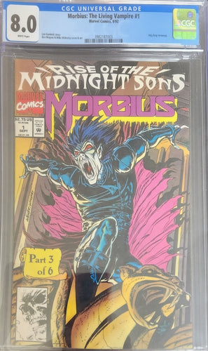 Morbius: The Living Vampire #1 CGC 8