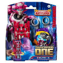 Transformers One Robot Battlers Elita-1, 4.5-Inch Robot Action Figure, Interactive Toys for Boys and Girls Ages 6 and Up