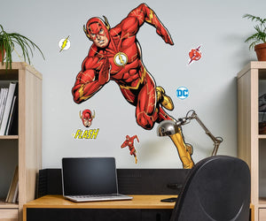 The Flash Movable Vinyl DIY Wall Art Stickers Set - Walls, Windows, Doors