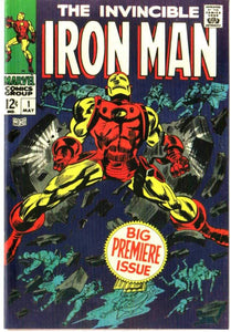 Iron Man #1 1968 Custom Made Cover REPRINT