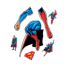 Superman Movable Vinyl DIY Wall Art Stickers Set - Walls, Windows, Doors