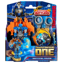 Transformers One Robot Battlers Sentinel Prime, 4.5-Inch Robot Action Figure, Interactive Toys for Boys and Girls Ages 6 and Up