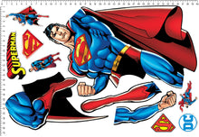 Superman Movable Vinyl DIY Wall Art Stickers Set - Walls, Windows, Doors