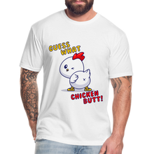 Cluckin' Surprise: The 'Guess What' Chicken Butt Tee T-Shirt - white