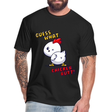 Cluckin' Surprise: The 'Guess What' Chicken Butt Tee T-Shirt - black