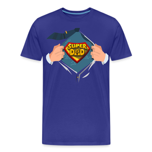 Super Dad: The Ultimate Father's Day Tee Tribute Men's Premium T-Shirt - royal blue