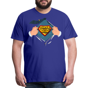 Super Dad: The Ultimate Father's Day Tee Tribute Men's Premium T-Shirt - royal blue