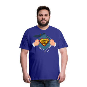 Super Dad: The Ultimate Father's Day Tee Tribute Men's Premium T-Shirt - royal blue