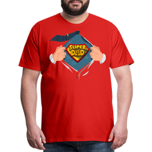 Super Dad: The Ultimate Father's Day Tee Tribute Men's Premium T-Shirt - red