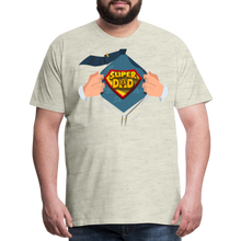 Super Dad: The Ultimate Father's Day Tee Tribute Men's Premium T-Shirt - heather oatmeal