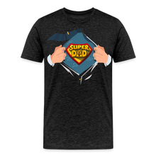 Super Dad: The Ultimate Father's Day Tee Tribute Men's Premium T-Shirt - charcoal grey