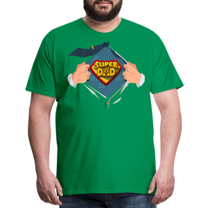 Super Dad: The Ultimate Father's Day Tee Tribute Men's Premium T-Shirt - kelly green