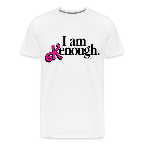 'I am Kenough' T-Shirt - white