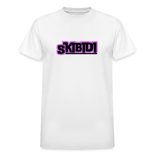 Skibidi Toilet T-Shirt T4 - white