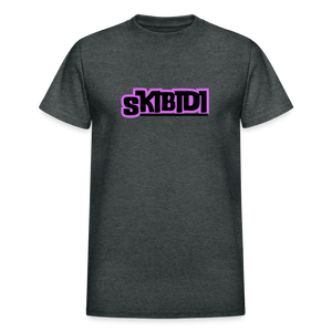 Skibidi Toilet T-Shirt T4 - deep heather