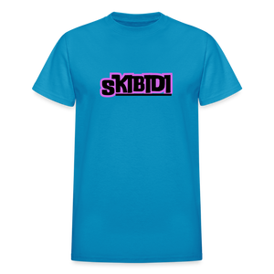 Skibidi Toilet T-Shirt T4 - turquoise