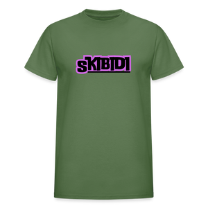 Skibidi Toilet T-Shirt T4 - military green