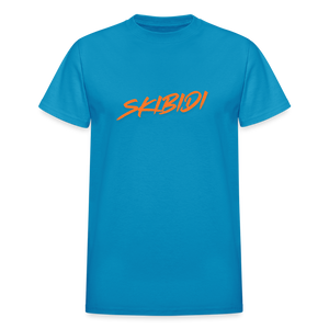 Skibidi Toilet T-Shirt T3 - turquoise