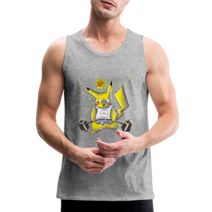 Gotta Lift Them All - Fitness Motivation Tank Top - heather gray