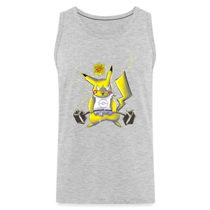 Gotta Lift Them All - Fitness Motivation Tank Top - heather gray