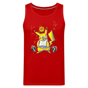 Gotta Lift Them All - Fitness Motivation Tank Top - red