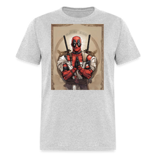 Deadpool Marvel Jesus T-Shirt - Funny Superhero Graphic Tee for Men and Women - heather gray