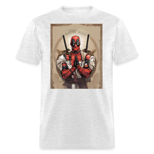 Deadpool Marvel Jesus T-Shirt - Funny Superhero Graphic Tee for Men and Women - light heather gray