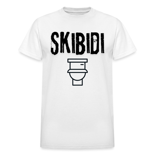 Skibidi Toilet T-Shirt - white