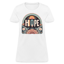 Women's Inspirational 'Hope' Shirt – Comfort Meets Style - white