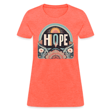 Women's Inspirational 'Hope' Shirt – Comfort Meets Style - heather coral