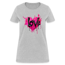 Women's Express Yourself 'LOVE' Shirt - heather gray