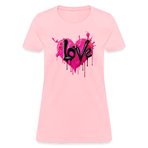 Women's Express Yourself 'LOVE' Shirt - pink