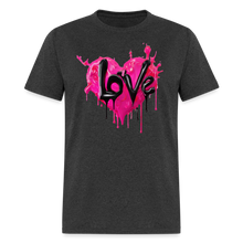 Express Yourself 'LOVE' Shirt - heather black