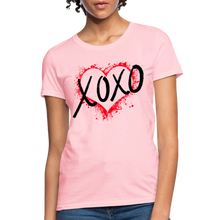 Women's XOXO Graphic Tee - Trendy & Comfortable - pink