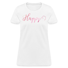 Happy T-Shirt | Spread Positivity - white