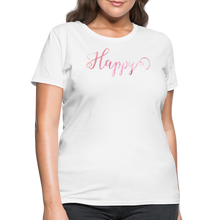 Happy T-Shirt | Spread Positivity - white